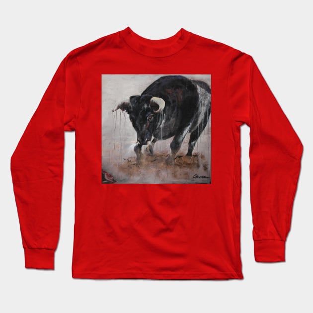 Rage Long Sleeve T-Shirt by CoryAcornArt